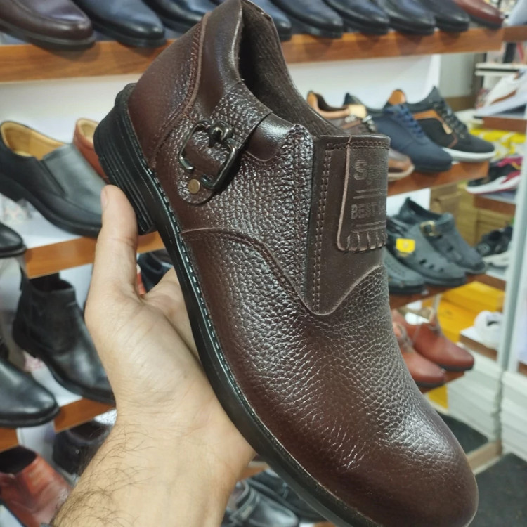 کفش چرم طبیعی فلوتر