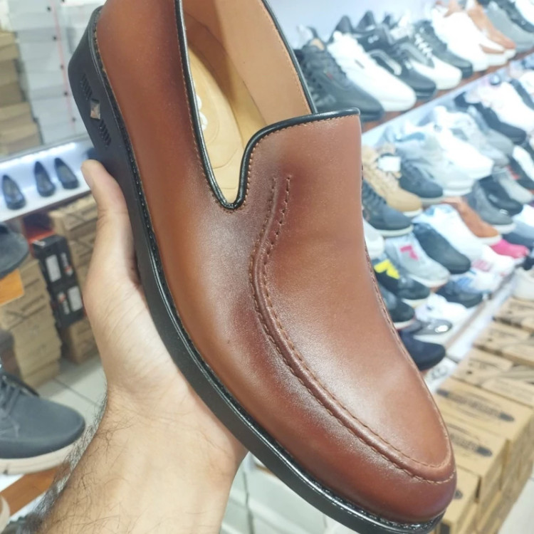 کالج تمام چرم طبیعی مردانه