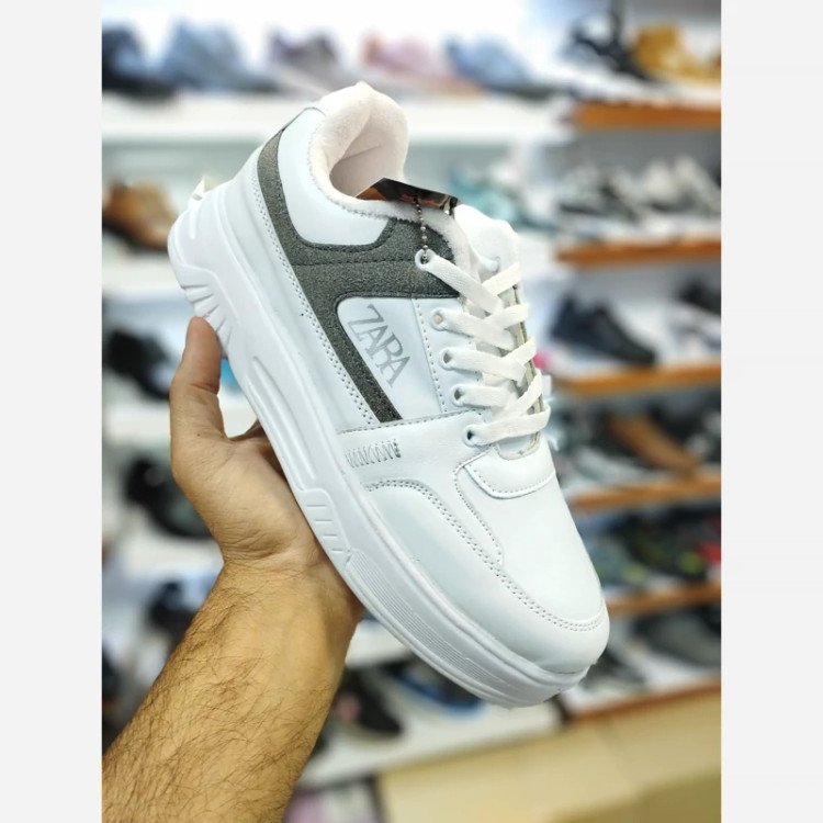 کفش اسپرت ونس zara ( سفید)